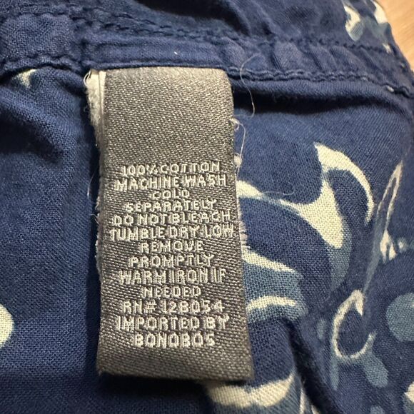 Bonobos Hawaiian Shirt Men's Small Short Sleeve Standard Fit Button Up Tropical - Picture 5 of 5